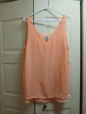 Old Navy Peach Layered  Tank
